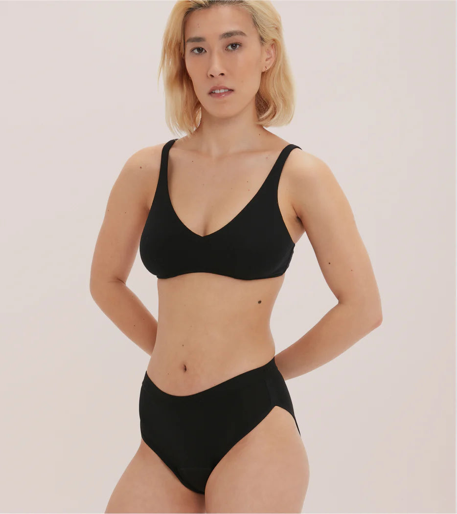 Period Underwear - Active Classic, Extra Heavy Flow, Black