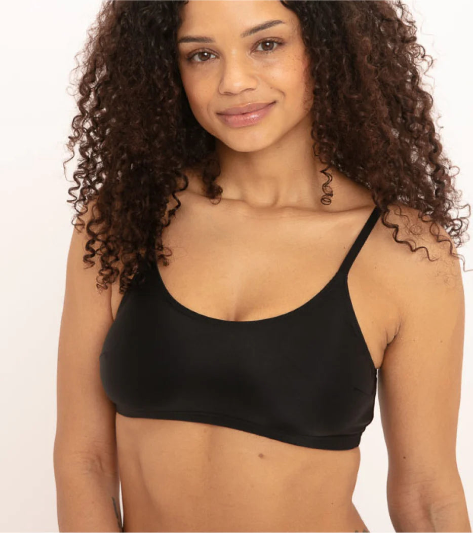 Swimwear Top, Black
