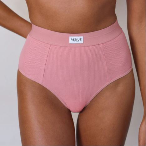 RENUE High Rise Boy Brief - Dusty Pink