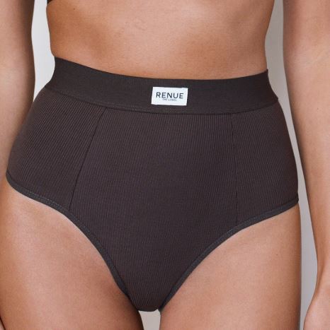 RENUE High Rise Boy Brief - Espresso