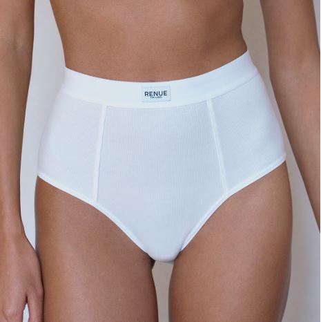RENUE High Rise Boy Brief - White