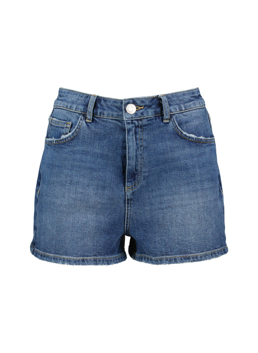 Pre-Loved Isendre Organic Shorts / Washed Indigo