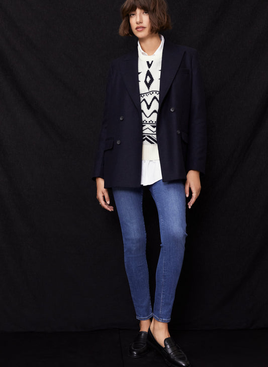 Baukjen Organic Skinny Jeans Mid Wash Indigo