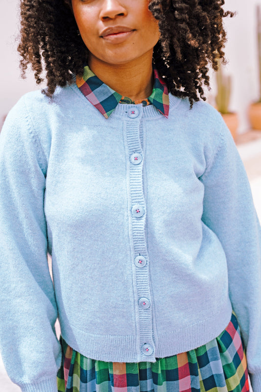Jamie Cardigan - Sky Blue