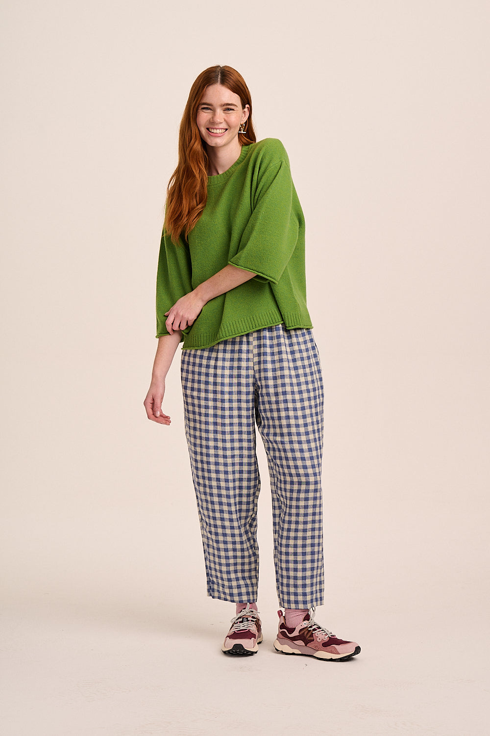 Lulu Knitted TShirt - Green