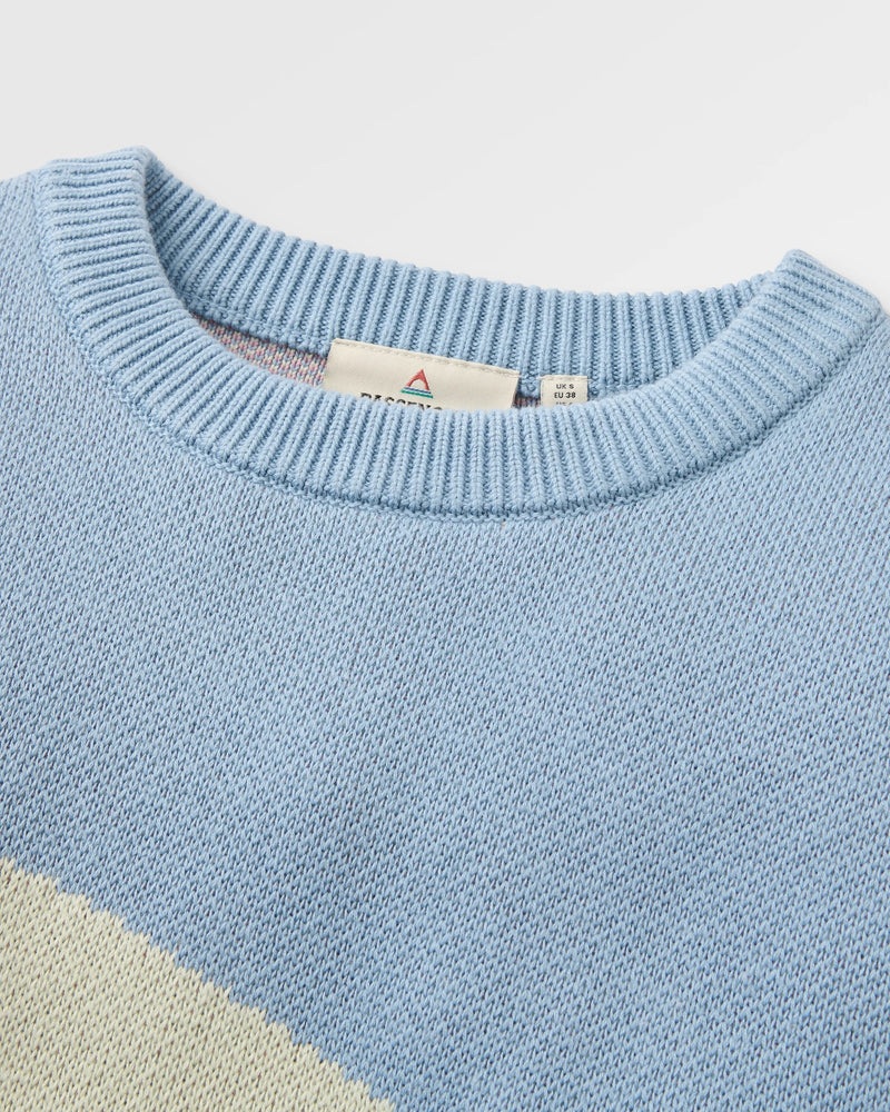 Scenic Knitted Jumper - Scenic Stormy Blue