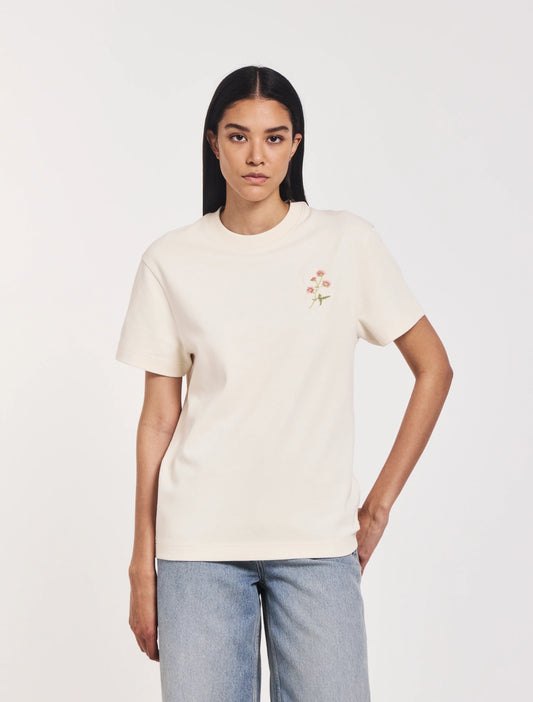 Earth Day T-Shirt in Cream