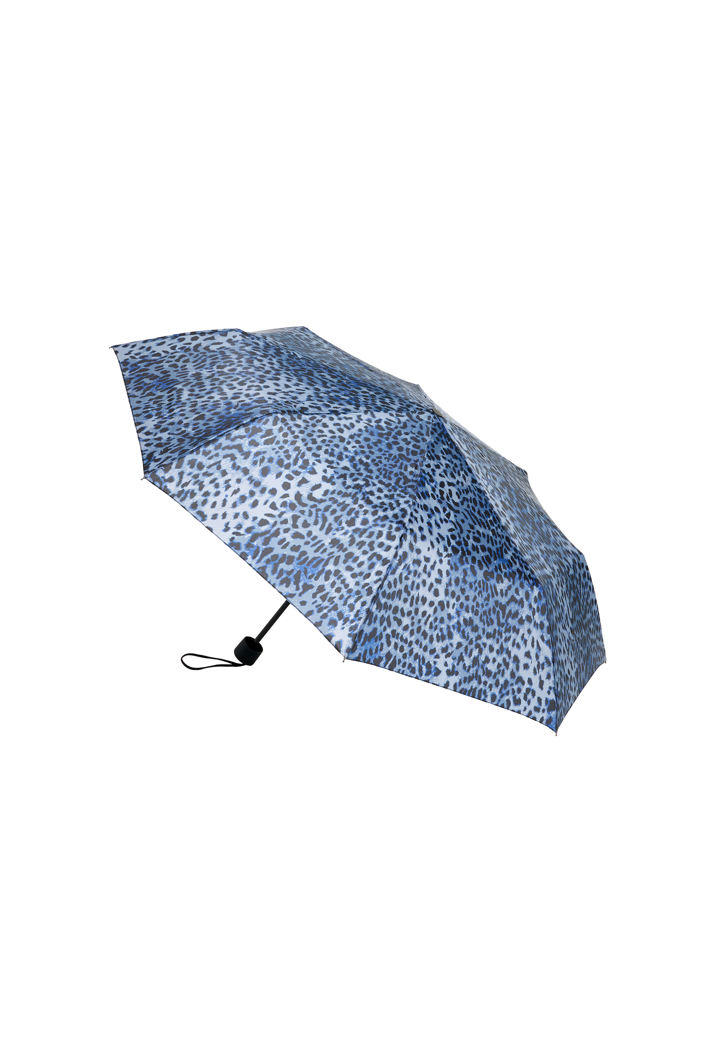 Navy Cheetah Umbrella
