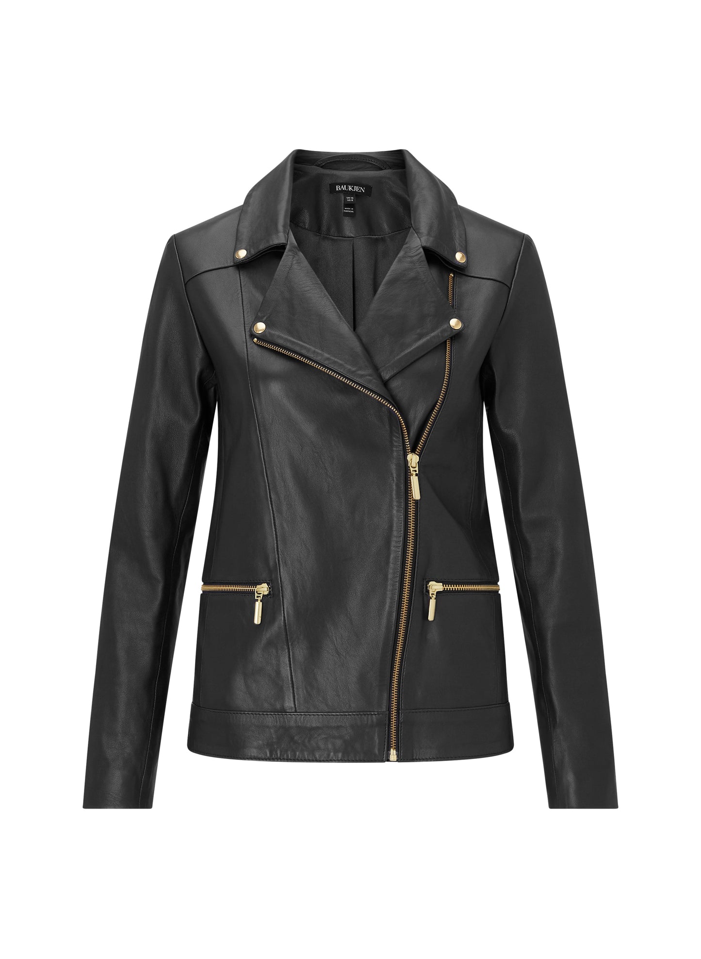 Kara Leather Jacket to Rent / Caviar Black