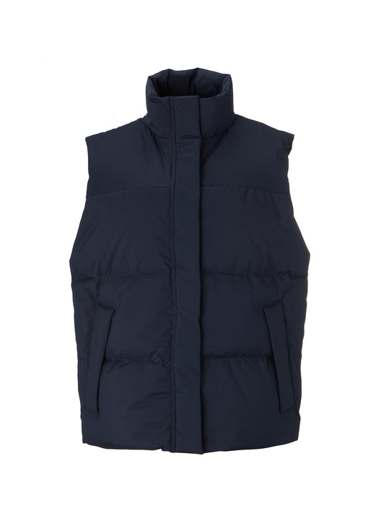 Dawn Recycled Down Gilet Classic Navy