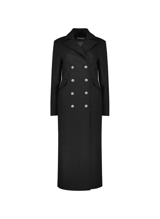 Inge Recycled Coat Caviar Black