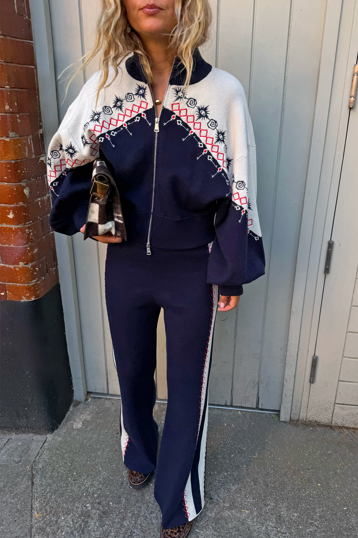 Odette Zip Cardigan