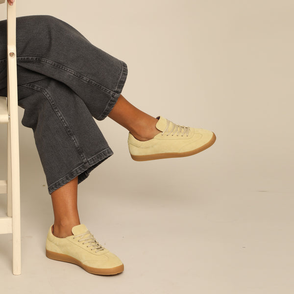 Oslo Butter Yellow trainers