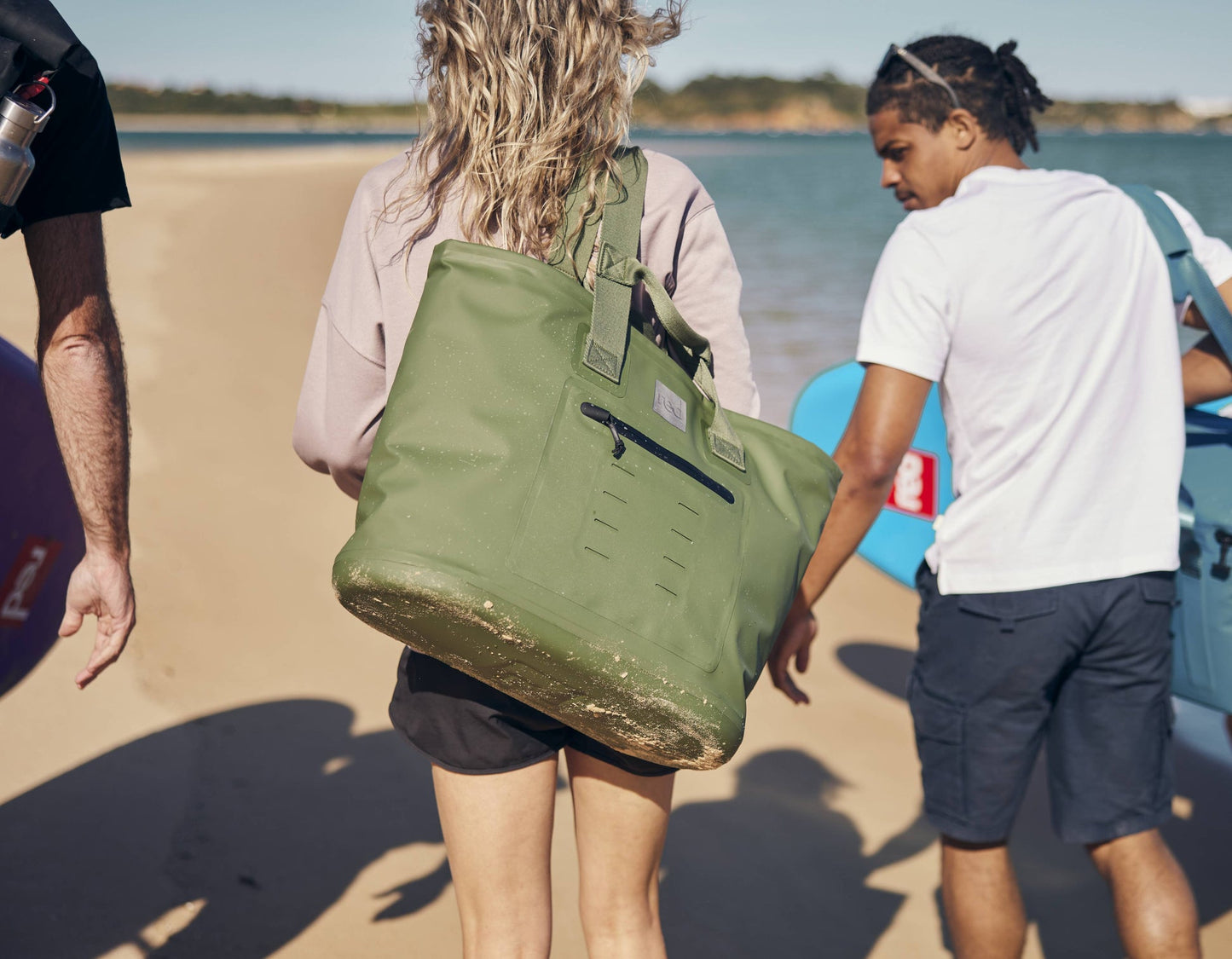 Waterproof Tote Bag 33L - Olive Green