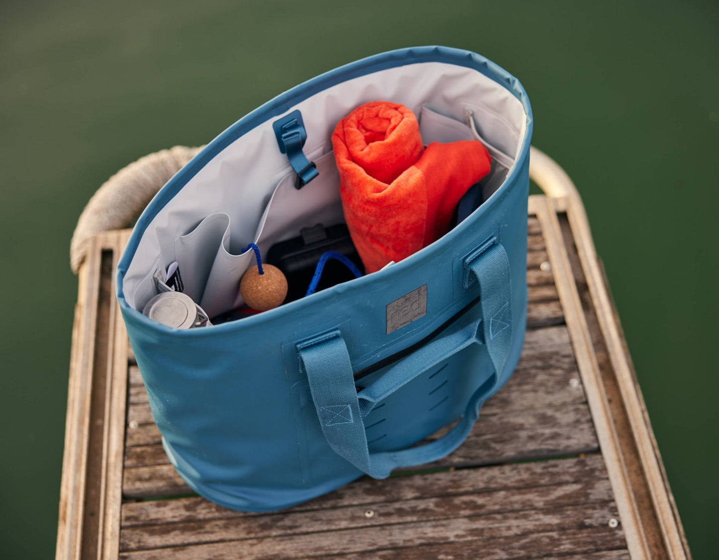 Waterproof Tote Bag 33L - Storm Blue