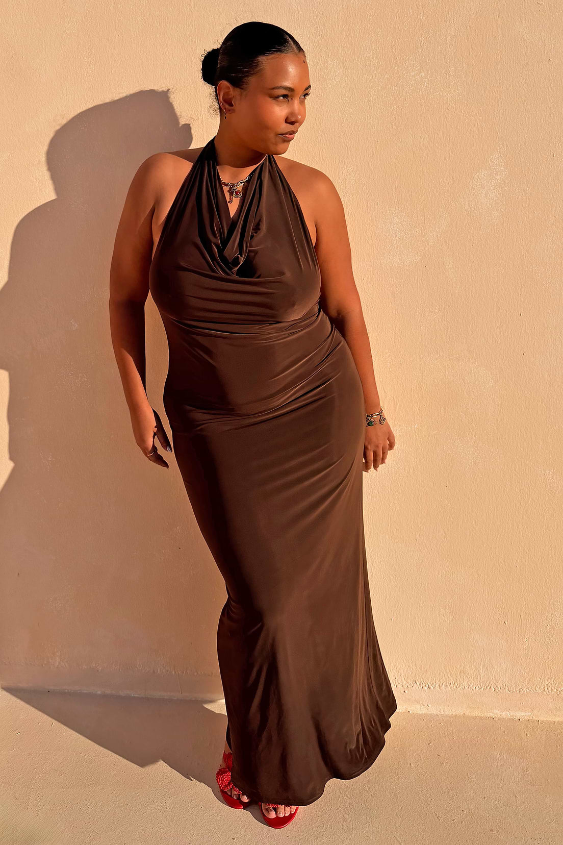 Chocolate Sabine Dress