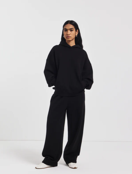 Ellery Barrel Leg Sweatpants in Black