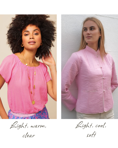 Light Spring vs Light Summer