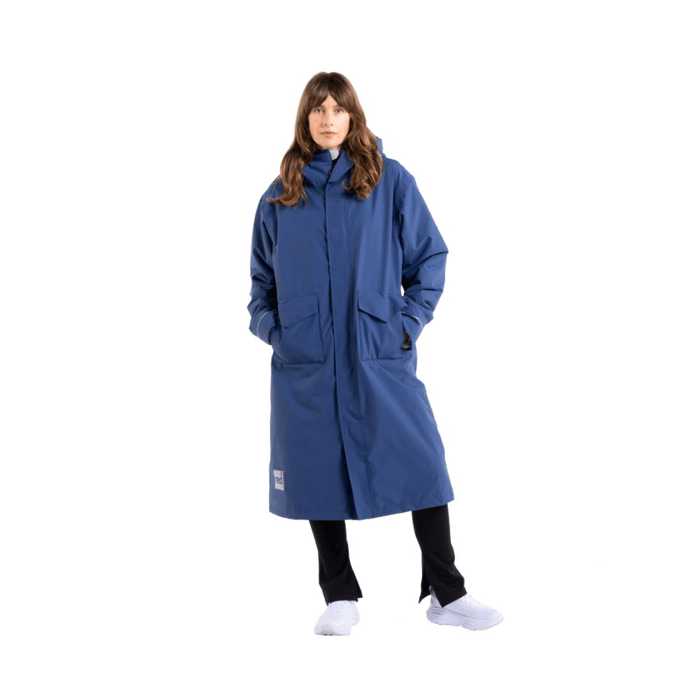 Women's EVO Slim Fit Waterproof Parka Jacket - Admiral Blue