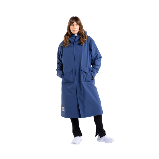 Women's EVO Slim Fit Waterproof Parka Jacket - Admiral Blue