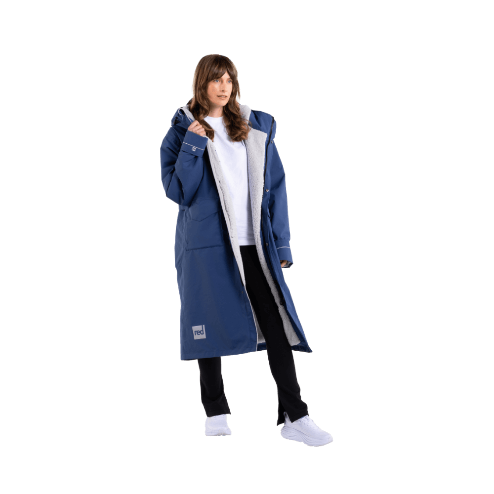 Women's EVO Slim Fit Waterproof Parka Jacket - Admiral Blue