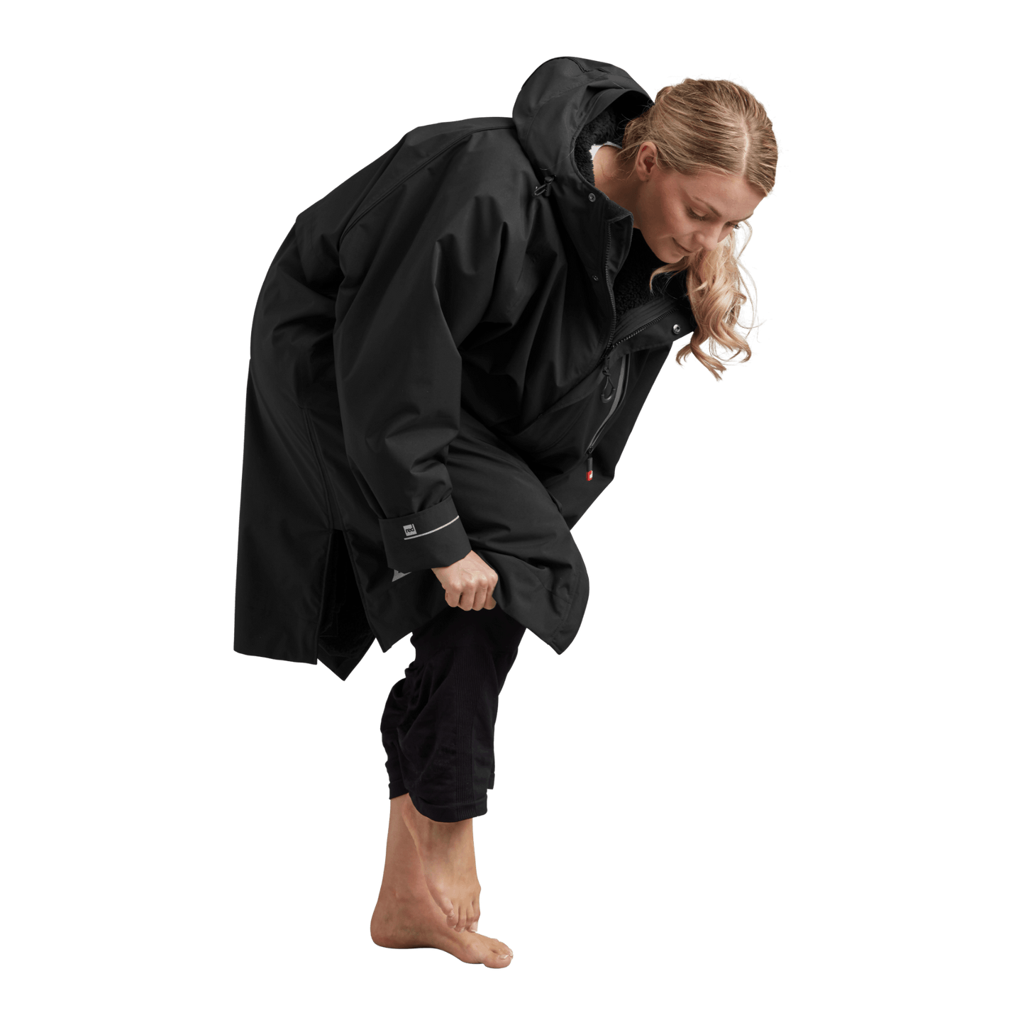 Women's Long Sleeve Dry Waterproof Changing Robe Alter Evo Pro-Black