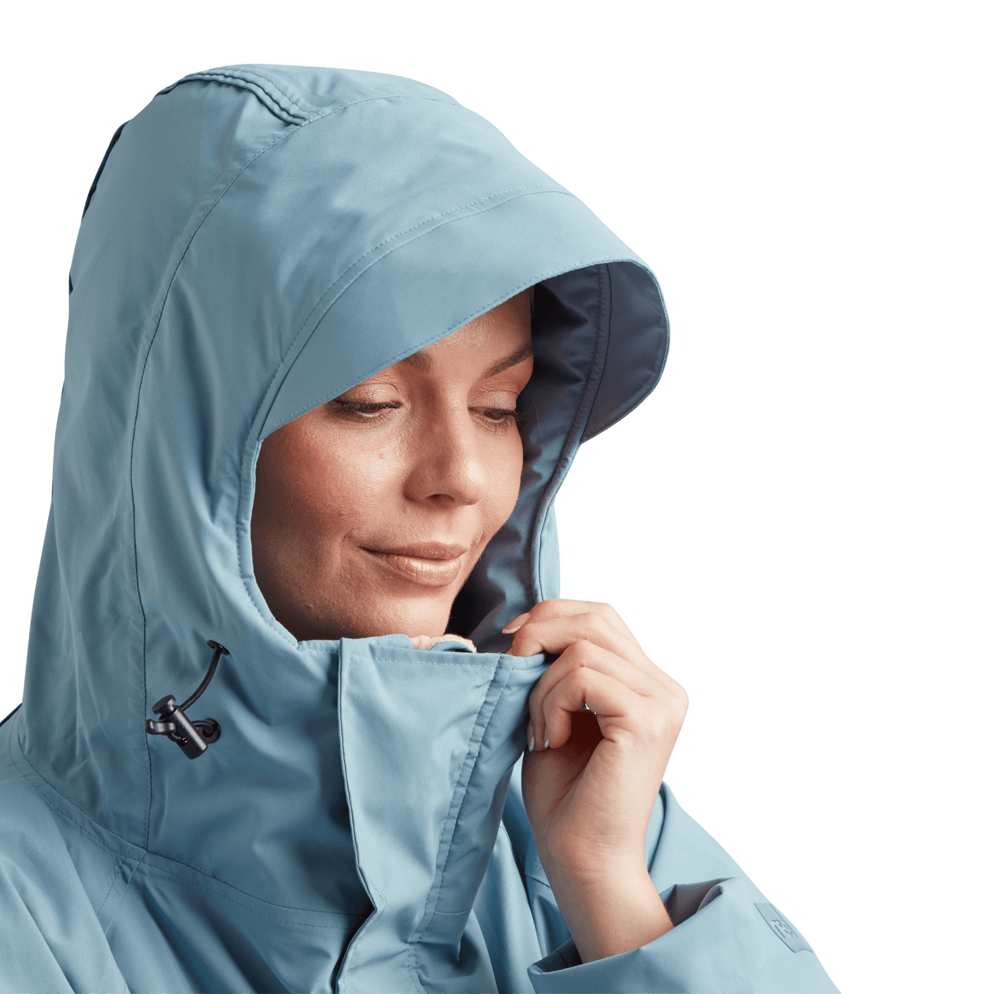 Women's Long Sleeve Dry Waterproof Changing Robe Alter Evo Pro-Blue