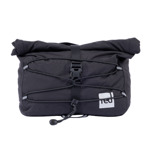 Lightweight Waterproof Crossbody Bag 7L - Obsidian Black