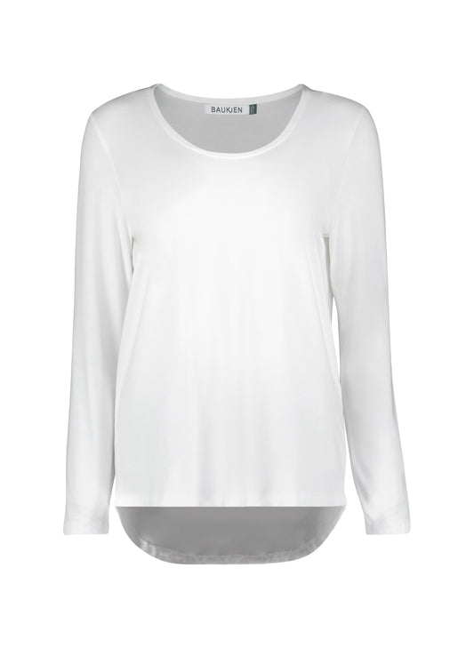 Pre-Loved Baukjen Essentials Relaxed Top / Pure White