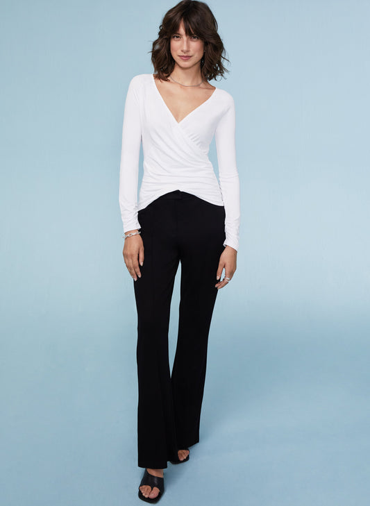 Rae Trousers with LENZING™ ECOVERO™ Caviar Black