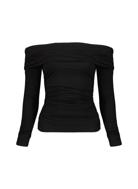Seren Top with LENZING ECOVERO Caviar Black