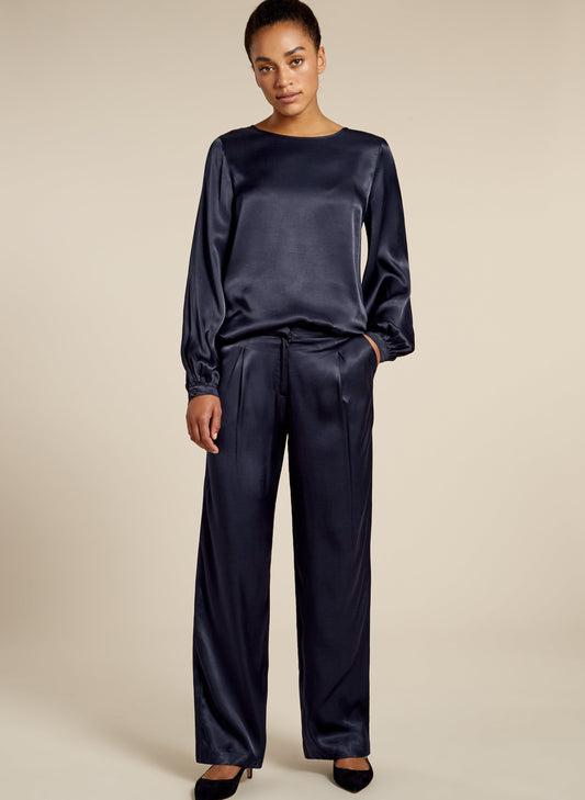 Skylar Trouser Darkest Navy