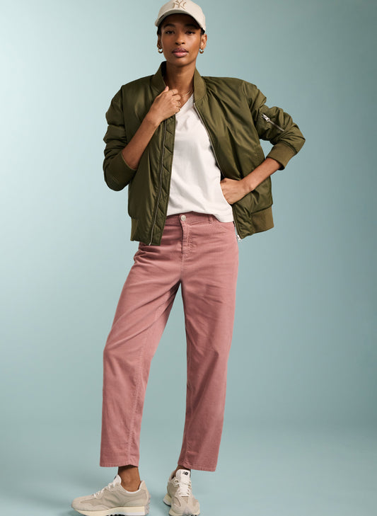 Jura Organic Cotton Trousers Pink Clay
