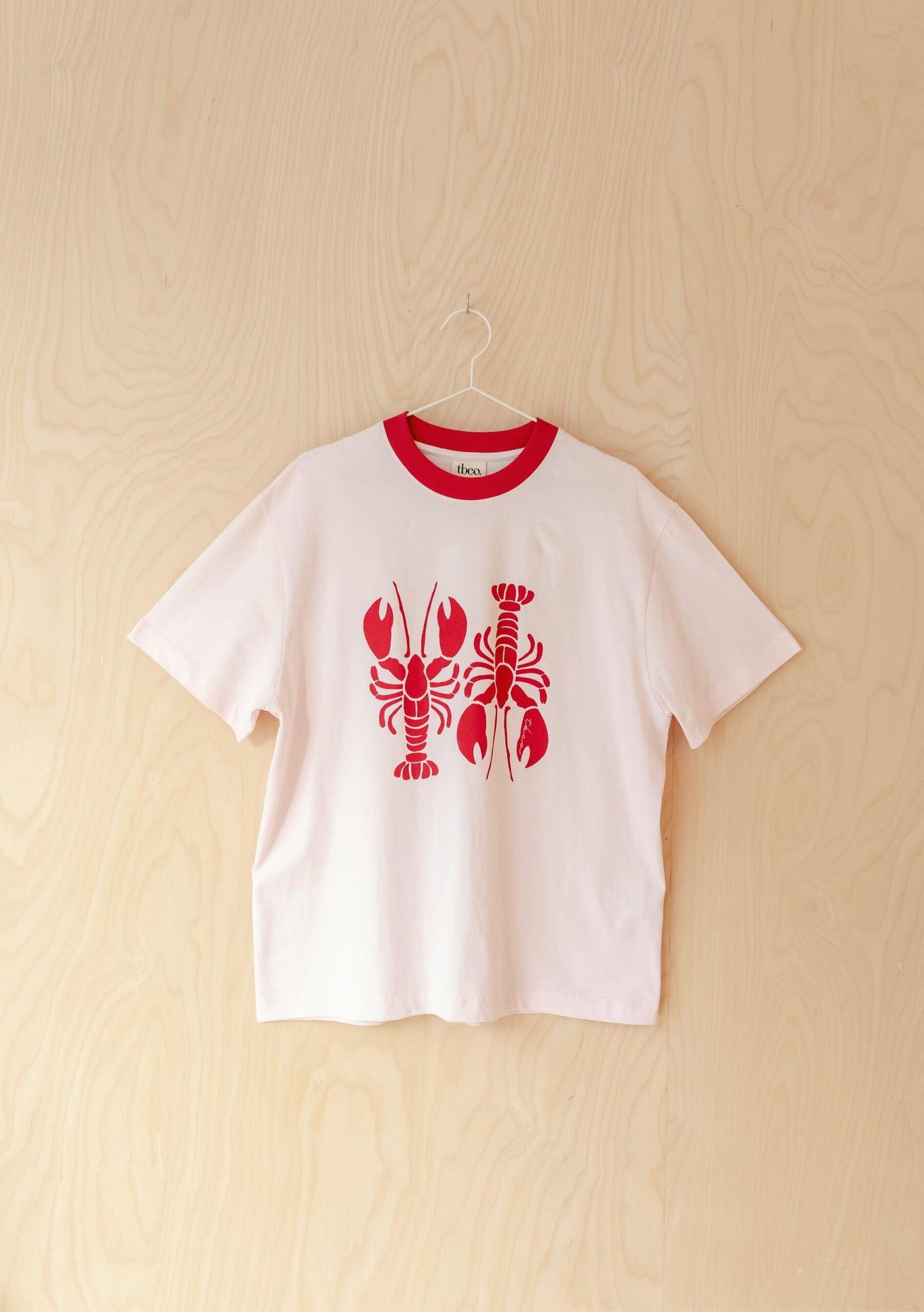 Cotton T-shirt - Lobster