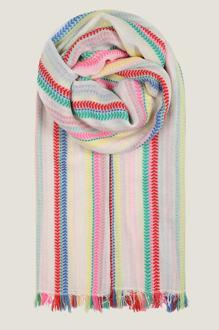 Organic Cotton Scarf - Multi