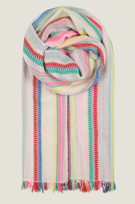 Organic Cotton Scarf - Multi