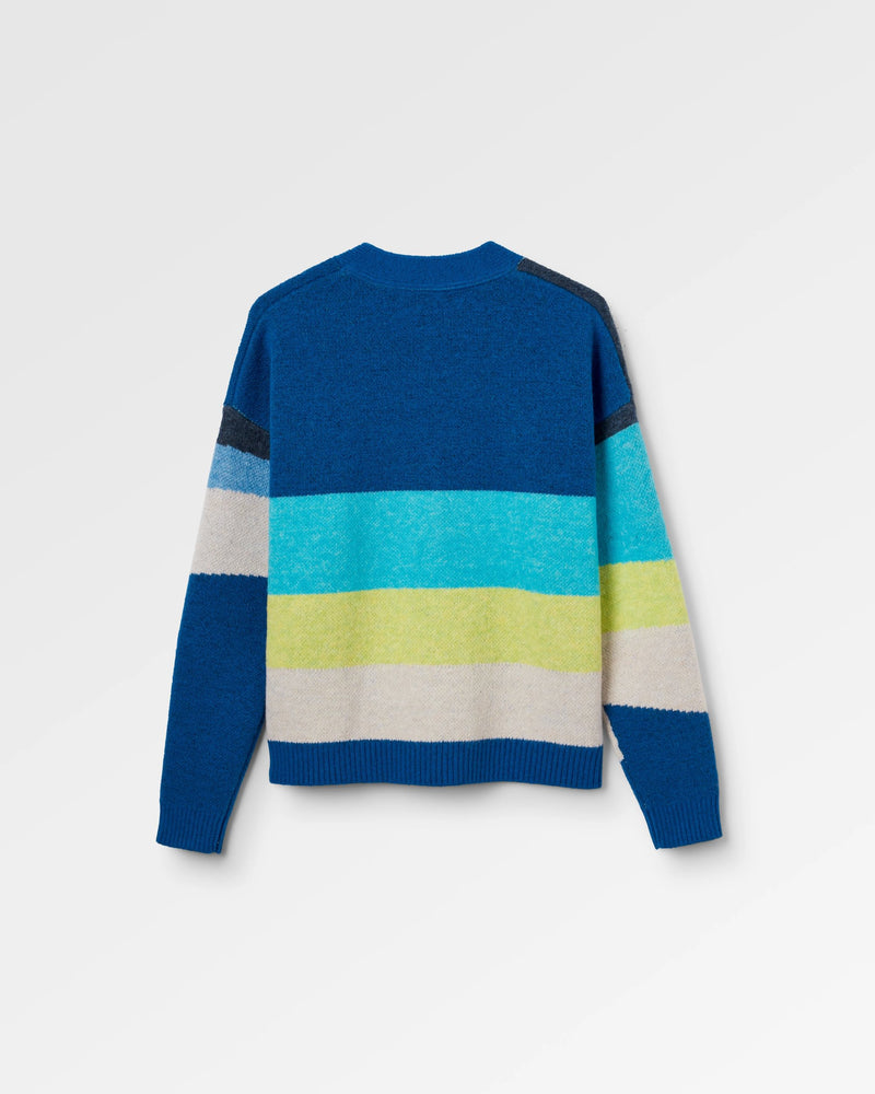 Scenic Knitted Cardigan - Scenic Azure Blue