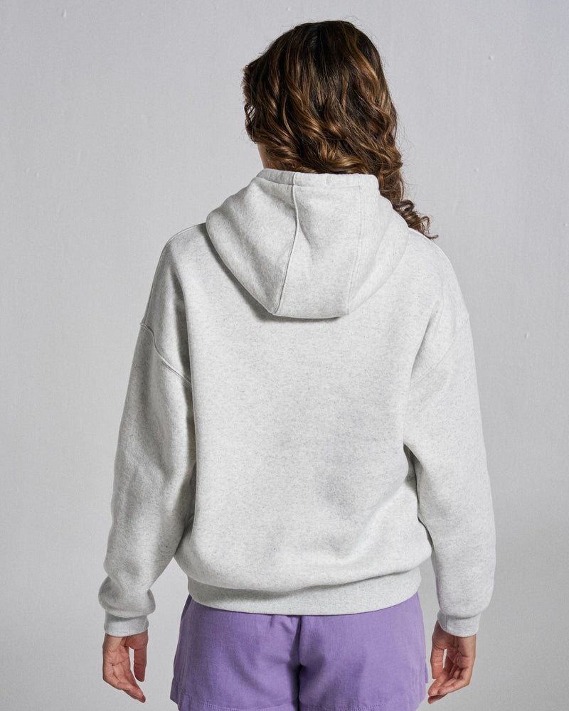 Legacy Hoodie - Light Grey Marl