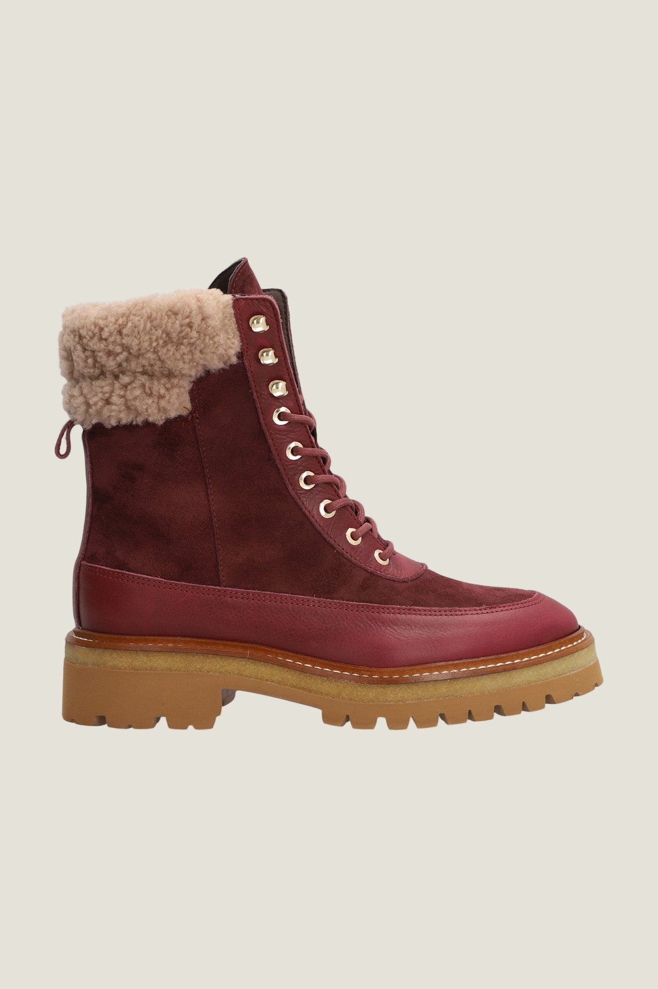 ALPE Nordic Boots - Burgundy