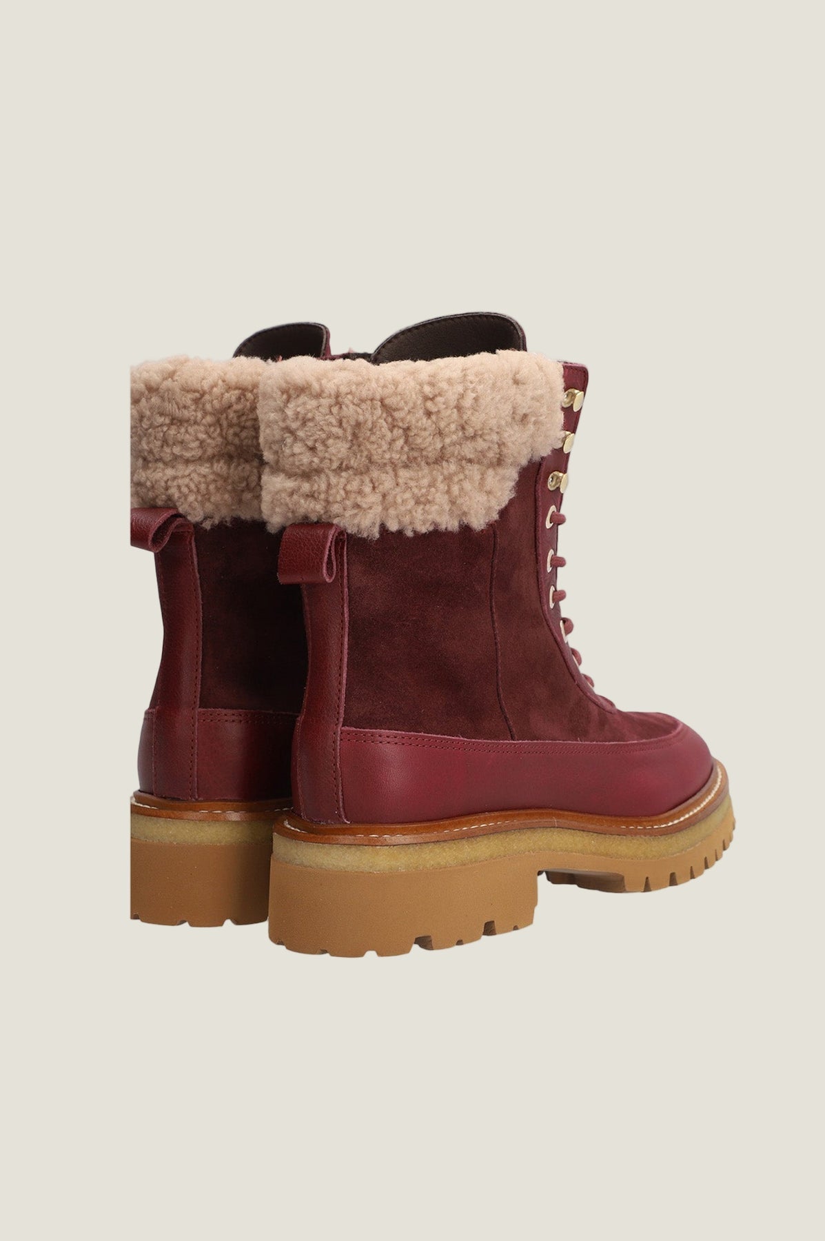 ALPE Nordic Boots - Burgundy
