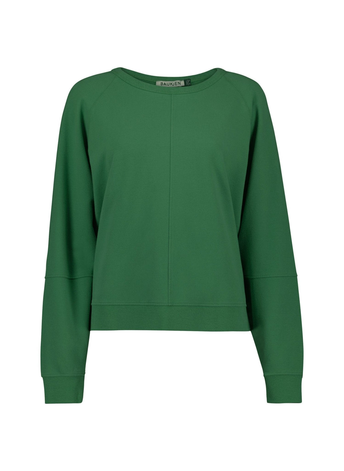 Constance Organic Cotton Sweatshirt / Emerald