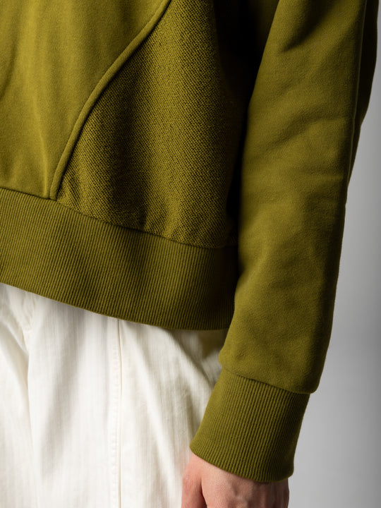 Women's Awen Crew Sweatshirt - Marsh Green