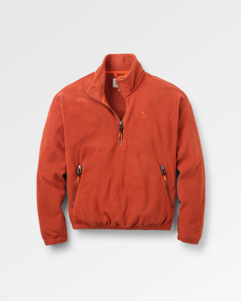 Ayla Micro Polartec® Fleece - Dark Rust