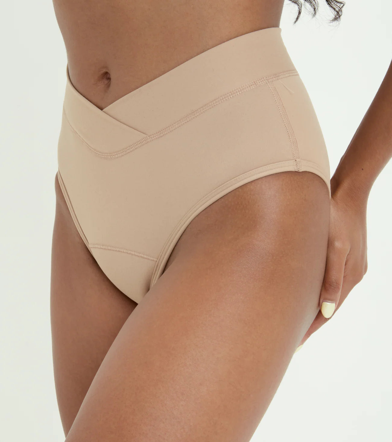 Period Underwear - Aurora Hugger, Extra Heavy Flow, Beige