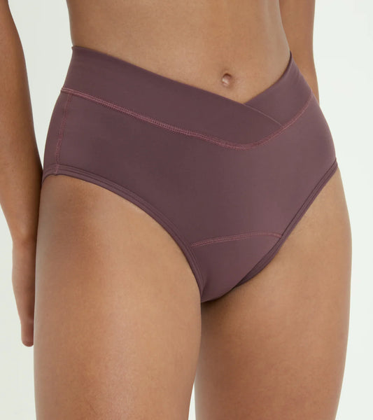 Period Underwear - Aurora Hugger, Extra Heavy Flow, Brown