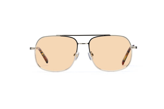 Sinclair Sunglasses - Bright Gold with Tangerine Tint