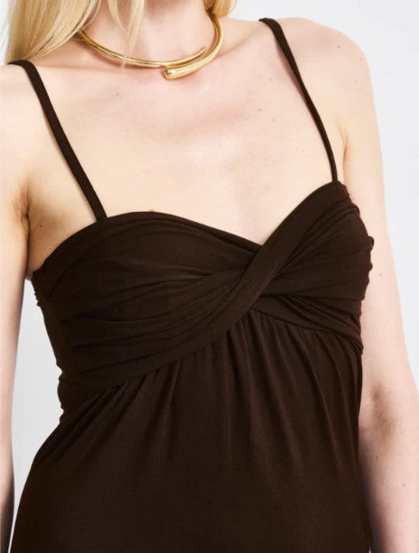 Kenzel Dress in Bitter Chocolate