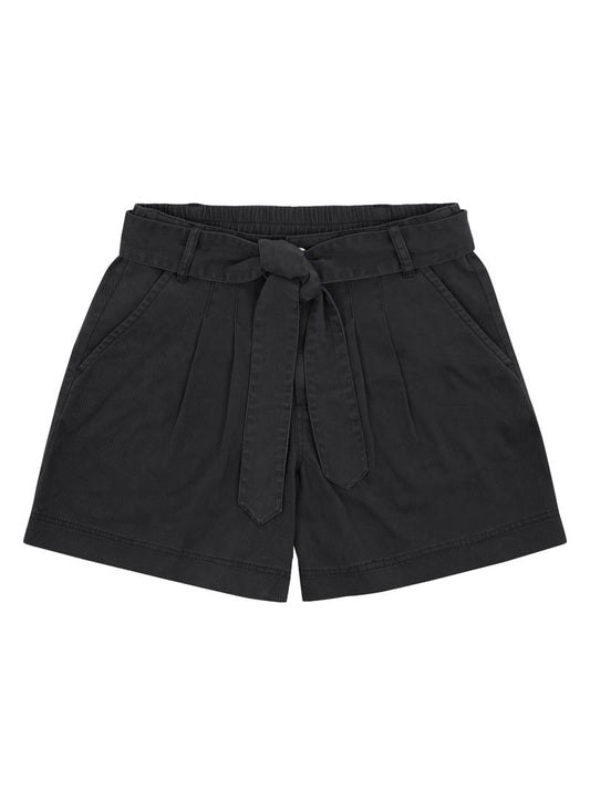 Lenny High Waist Shorts - Black