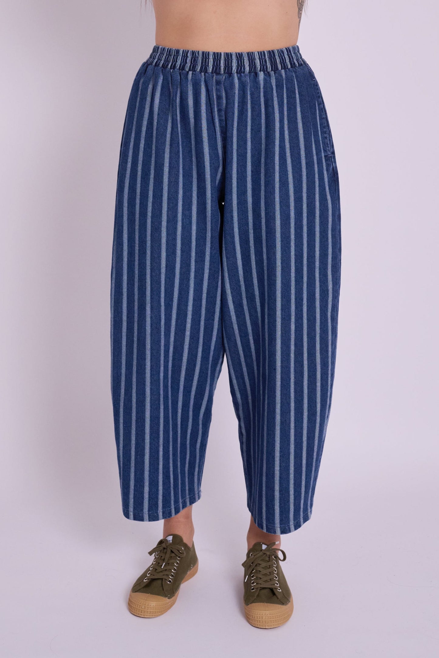 Ottie Herringbone Stripe Trousers