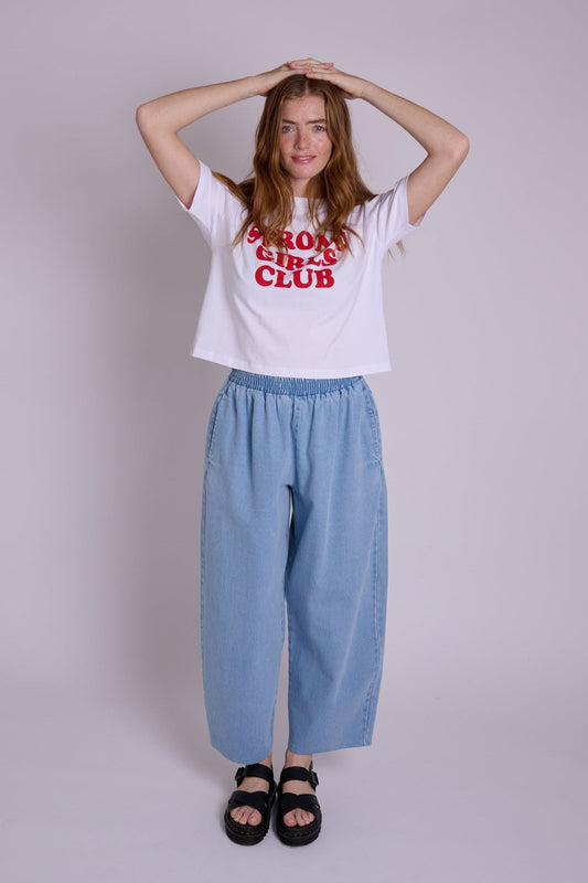 Ottie Denim Trousers Light Wash